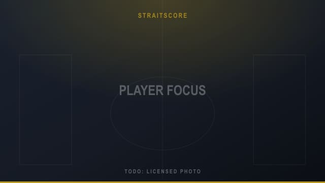 Placeholder image standing in for a photograph of a Malaysian footballer training.