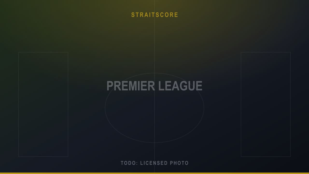 Placeholder image standing in for a photograph of a Premier League match under floodlights.