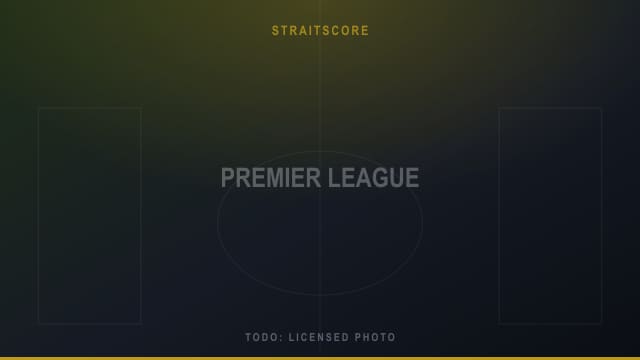 Placeholder image standing in for a photograph of a Premier League match under floodlights.