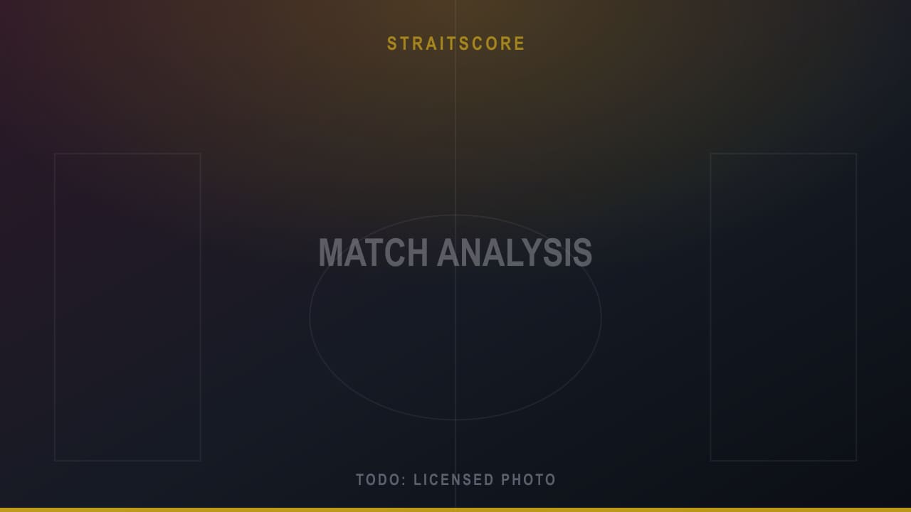 Placeholder image standing in for a photograph of a midfield duel during a Liga Super match.